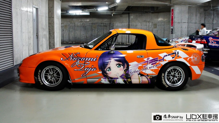 痛車 痛単車 カスタムバイク紹介 秋葉原UDX駐車場ブログ: 秋葉原